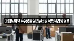 아파트외벽누수창틀실리콘코킹작업유리창청소