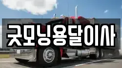 굿모닝용달이사
