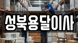 성북용달이사