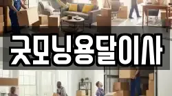굿모닝용달이사