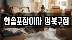 한솔포장이사 성북구점