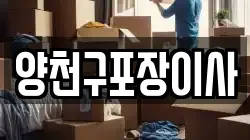 양천구포장이사