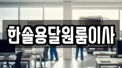 한솔용달원룸이사