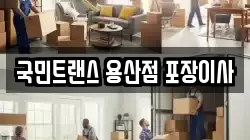 국민트랜스 용산점 포장이사