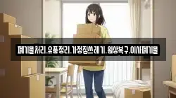 폐기물처리.유품정리.가정집쓰레기.원상복구.이사폐기물