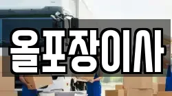 올포장이사