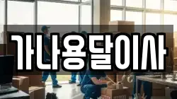 가나용달이사