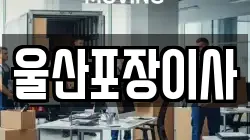 울산포장이사
