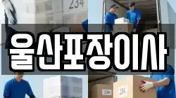 울산포장이사