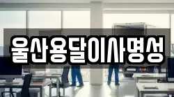울산용달이사명성