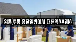 원룸,투룸,용달일반이사,더존익스프레스