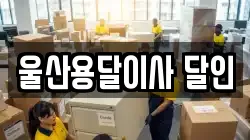 울산용달이사 달인