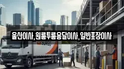 울산이사,원룸투룸용달이사,일반포장이사