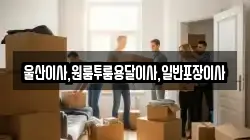 울산이사,원룸투룸용달이사,일반포장이사