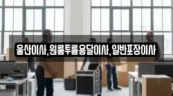 울산이사,원룸투룸용달이사,일반포장이사