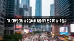가나다용달이사.사무실이사.원룸이사.반포장이사.용달차