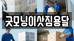 굿모닝이삿짐용달