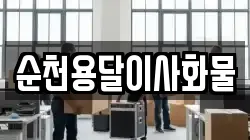 순천용달이사화물