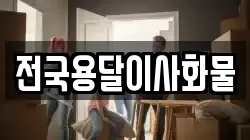전국용달이사화물