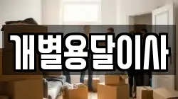 개별용달이사