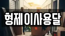 형제이사용달