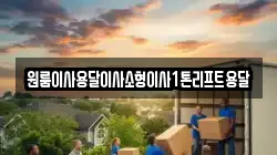 원룸이사용달이사소형이사1톤리프트용달