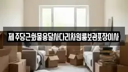 제주당근화물용달사다리차원룸보관포장이사