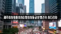 제주이사원룸이사소형이사동글이엘리카 사다리차