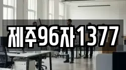 제주96자1377