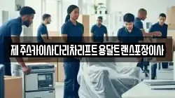 제주스카이사다리차리프트용달트랜스포장이사