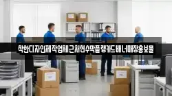 착한디자인제작업체근처현수막플랭카드배너매장홍보물