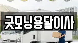 굿모닝용달이사
