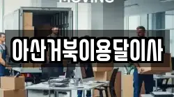 아산거북이용달이사