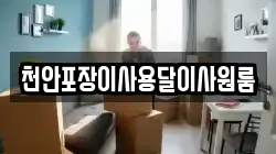 천안포장이사용달이사원룸