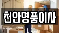 천안명품이사
