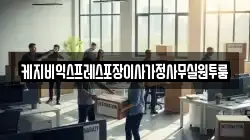 케지비익스프레스포장이사가정사무실원투룸