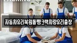 자동차유리복원돌빵크랙차량유리출장