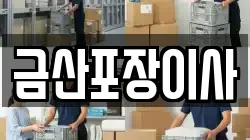 금산포장이사
