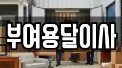 부여용달이사
