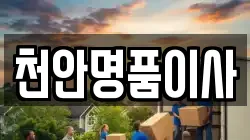 천안명품이사