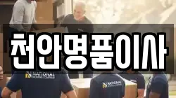 천안명품이사