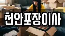 천안포장이사