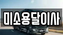 미소용달이사