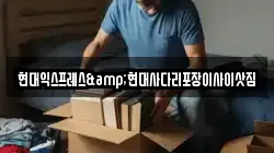 현대익스프레스&현대사다리포장이사이삿짐