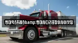 현대익스프레스&현대사다리포장이사이삿짐