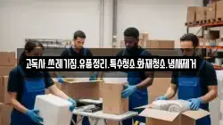 고독사.쓰레기집.유품정리.특수청소.화재청소.냄새제거