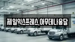 제일익스프레스,아무데나용달
