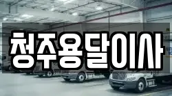 청주용달이사