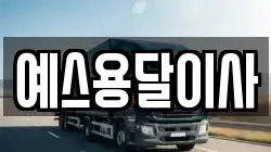 예스용달이사