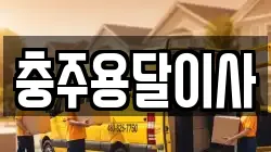 충주용달이사